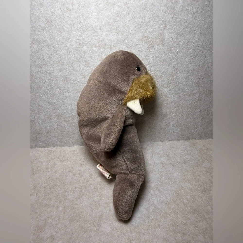Vintage Rare Ty Beanie Babies Jolly The Walrus Plush Kids Toy 1996